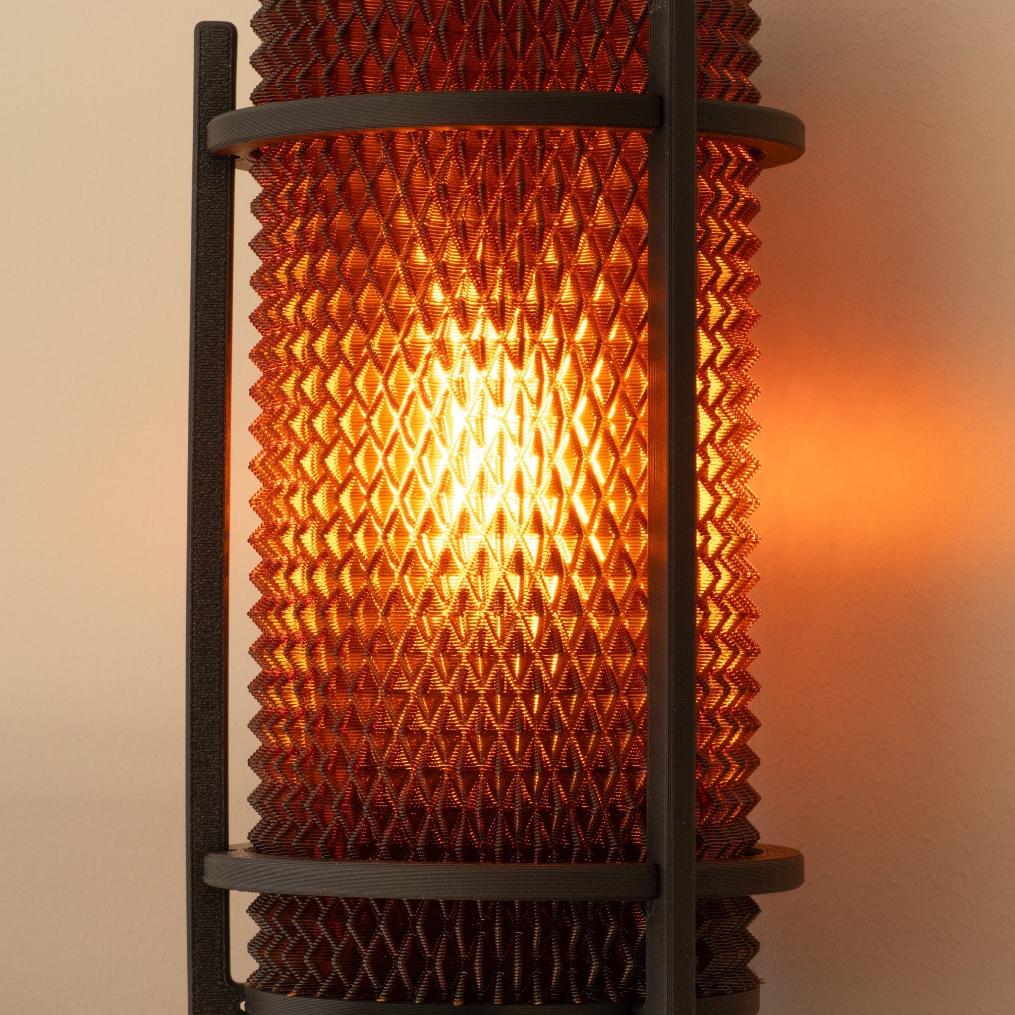 Table Lamp PRISM Amber - E14 | SLIMPRINT