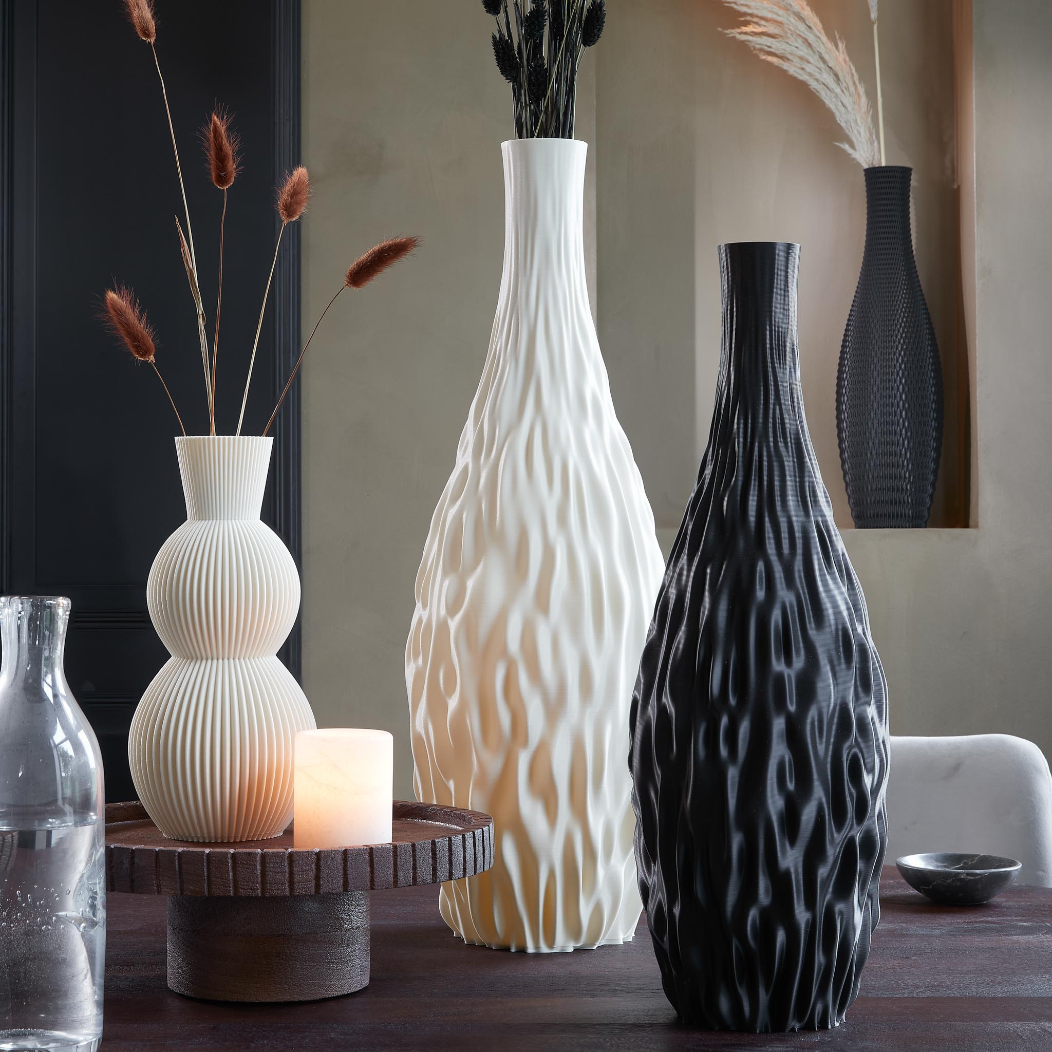 Organic Vase KANSO, 45 - 60 cm - Slimprint