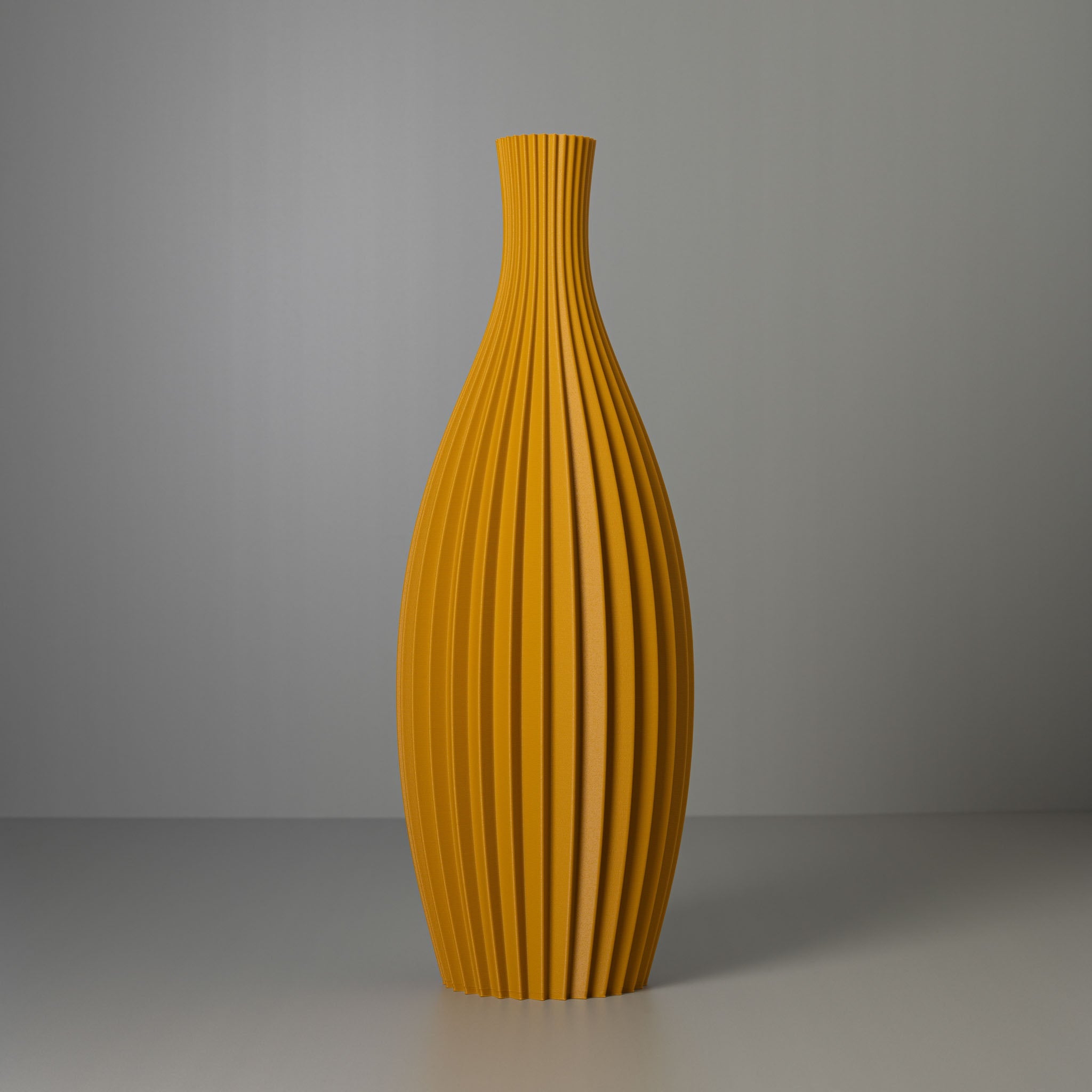 Tall Decorative Floor Vase, floor flower vase, Brown PVC Floor Vase Flower  Holder, 41-Inch-Tall Vase