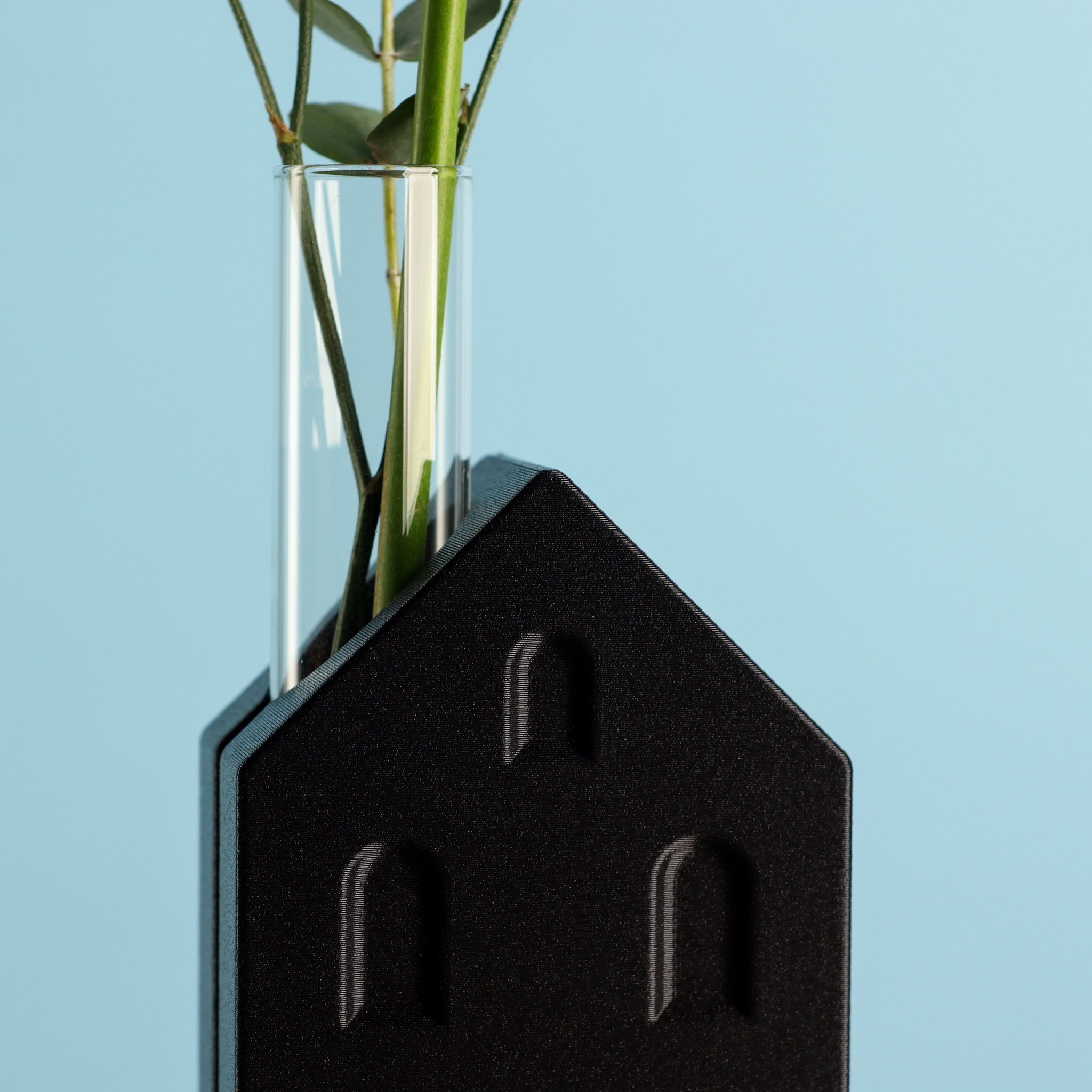Flower House Vase, Shelf Decor - Slimprint