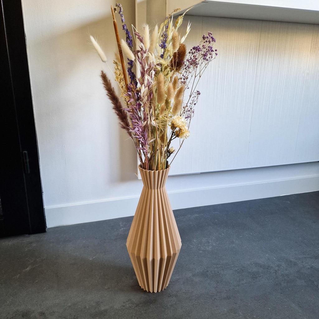Origami Vase FOLD, 35 - 45 cm - Slimprint