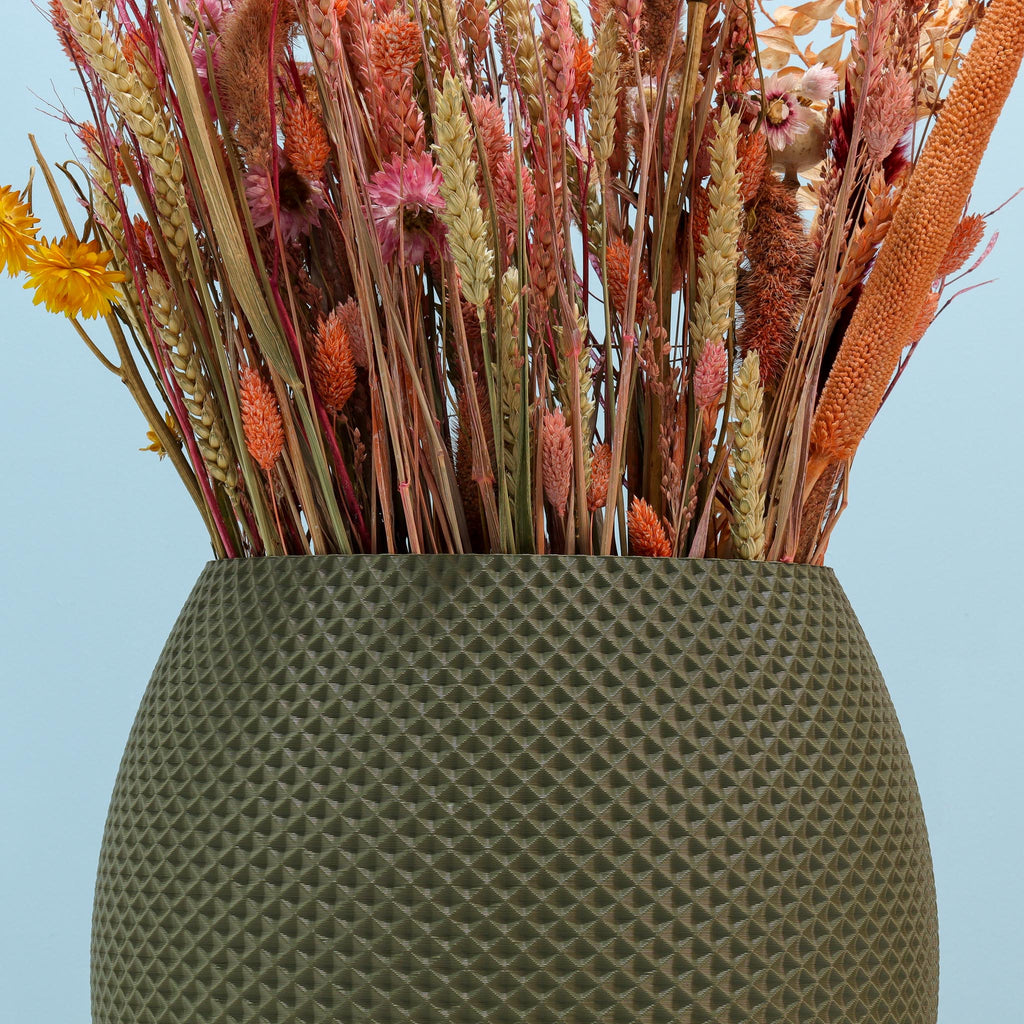 Oval Vase GARNET, 27 cm - Slimprint
