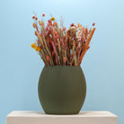 Oval Vase GARNET, 27 cm - Slimprint