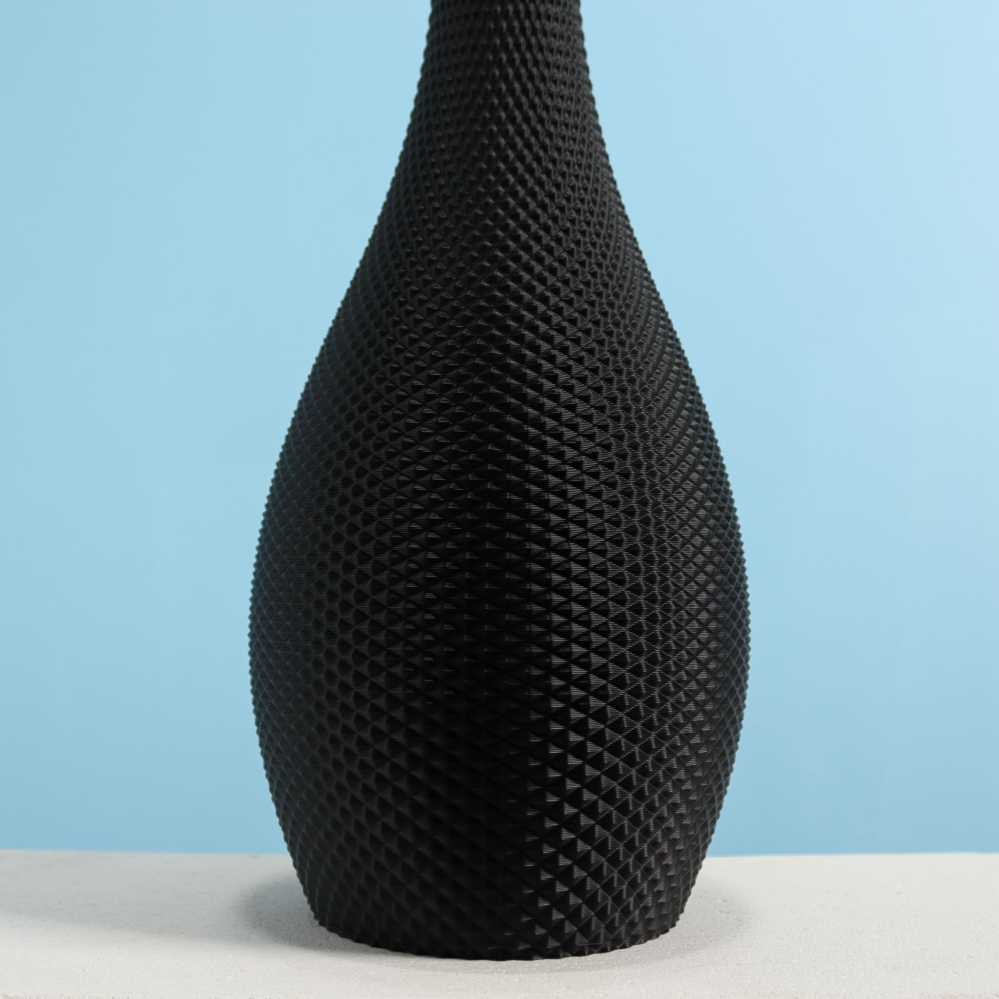 Textured Vase ONYX, 30 - 45 cm - Slimprint