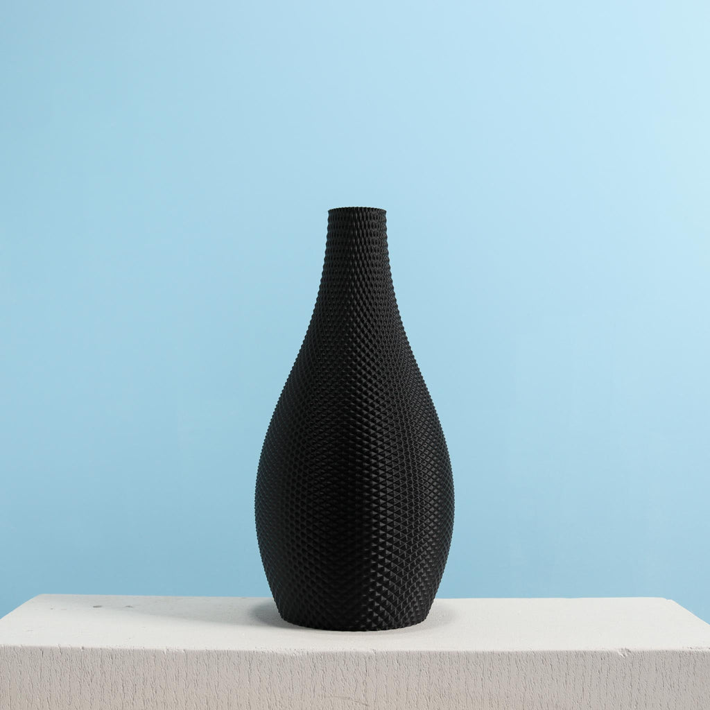 Textured Vase ONYX, 30 - 45 cm - Slimprint